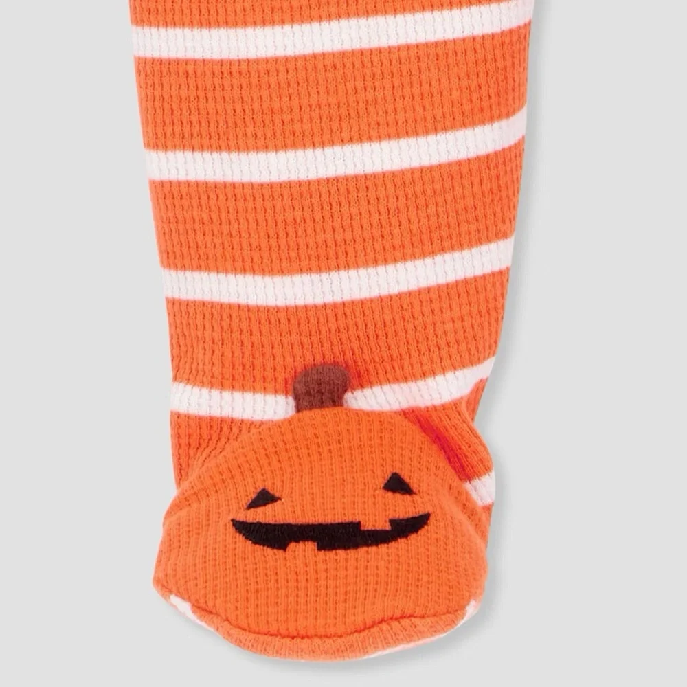 Carter's nwt Just One You Baby Pumpkin Sleep N' Play - Orange